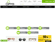 Tablet Screenshot of optiaxis.com